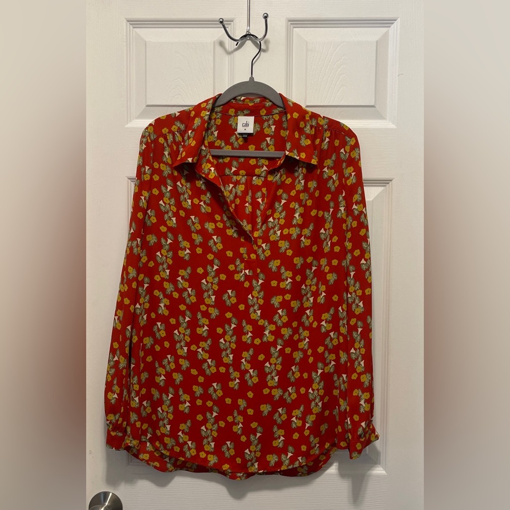 Cabi style 3947 Belfry Popover Blouse medium